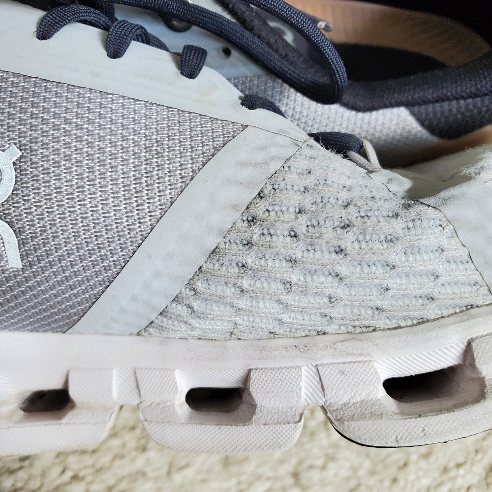 On Running Gray and Black Athletic Shoes with Mesh Upper. Size 10.5 - Picture 12 of 15